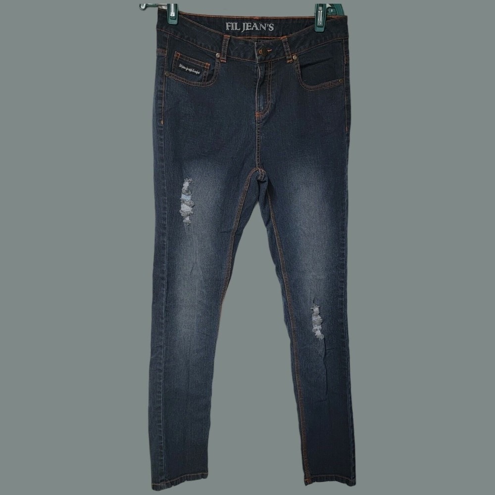 FIL Skinny Jeans Denim Super Soft & Comfy 8/9 - Picture 2 of 6